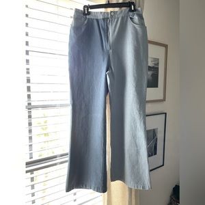 Anthropologie Two-tone denim jeans